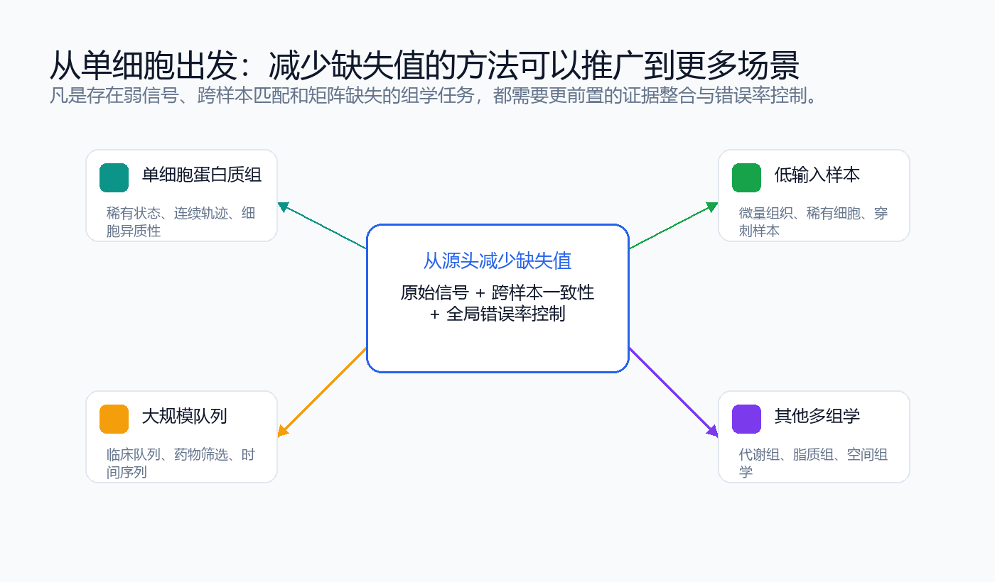 减少缺失值的方法可推广到更多场景