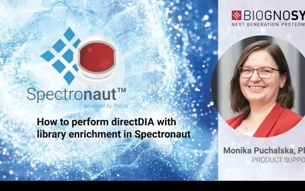 Spectronaut16前瞻directDIA+谱图库分析